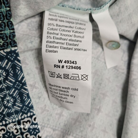 Ambria Bandana Print Tunic Top Size 16 Countrycore Country Girl Boho Western - Picture 5 of 11